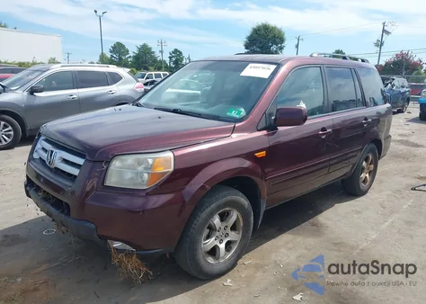 2007 Honda Pilot Ex z USA, uszkodzony, nr VIN 2HKYF18457H527169
